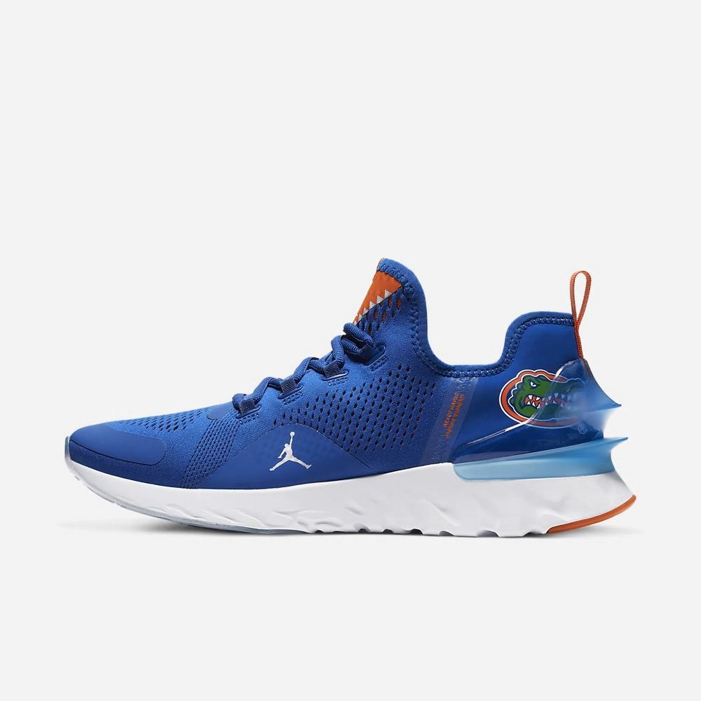 Chaussure De Running Nike Jordan React Havoc Florida Bleu 0258-643 Game Royal/University Orange/White/Metallic Silver Homme | JVN-26812405